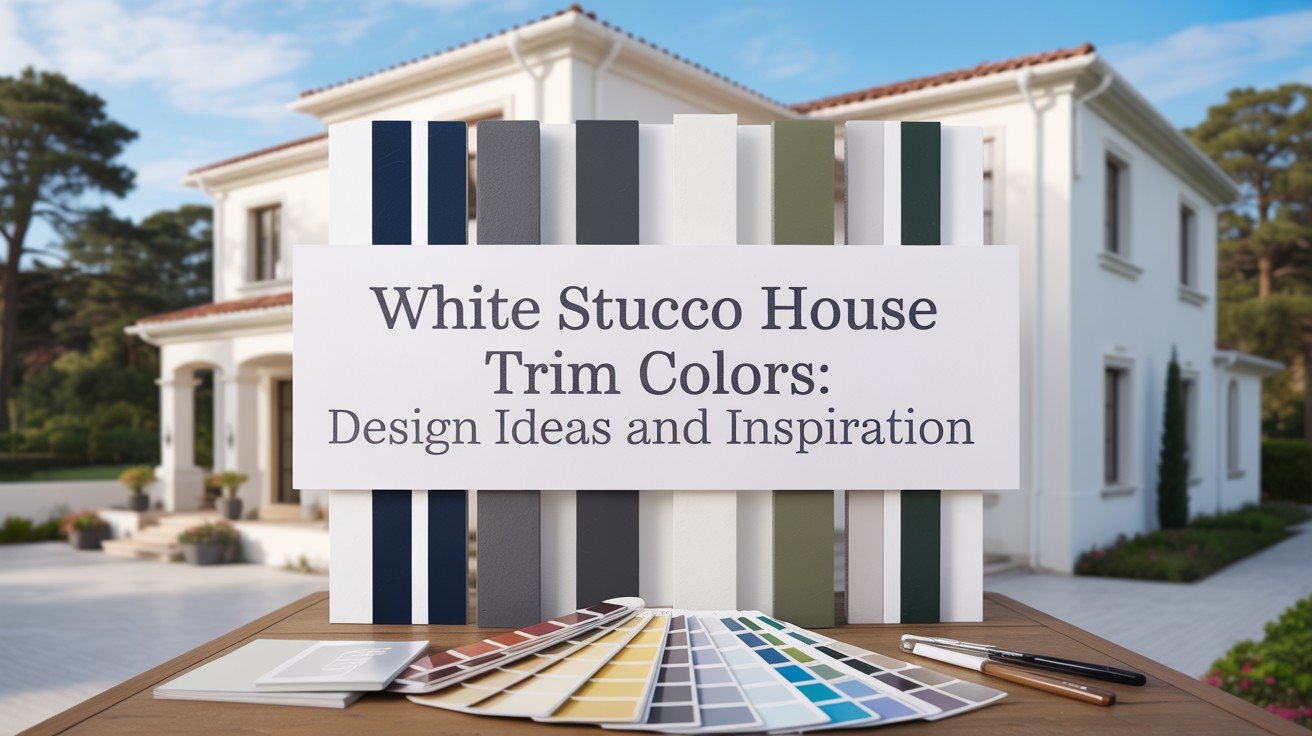White Stucco House