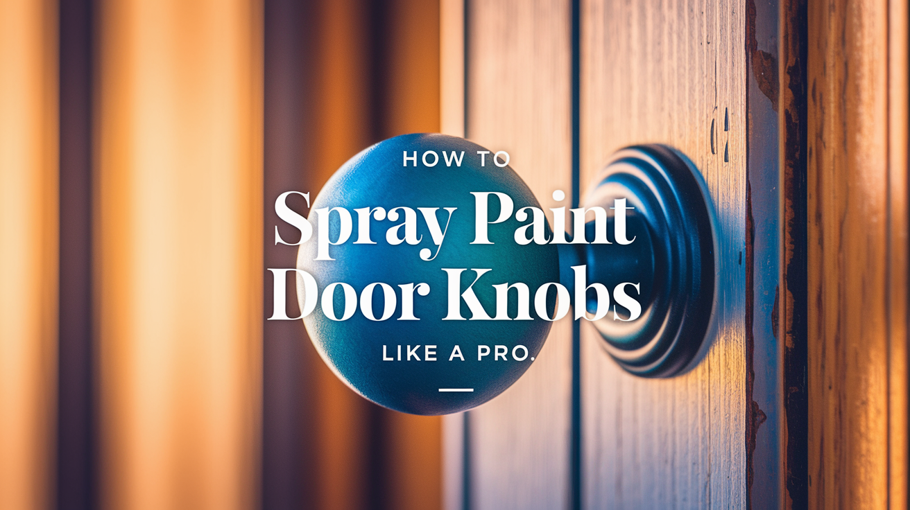 Paint Door Knobs