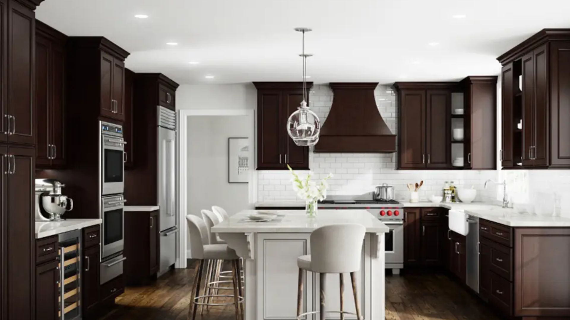 Kitchen Coffee Color 29 Espresso Color Schemes for Kitchens with Dark Cabinets - HouseTexture