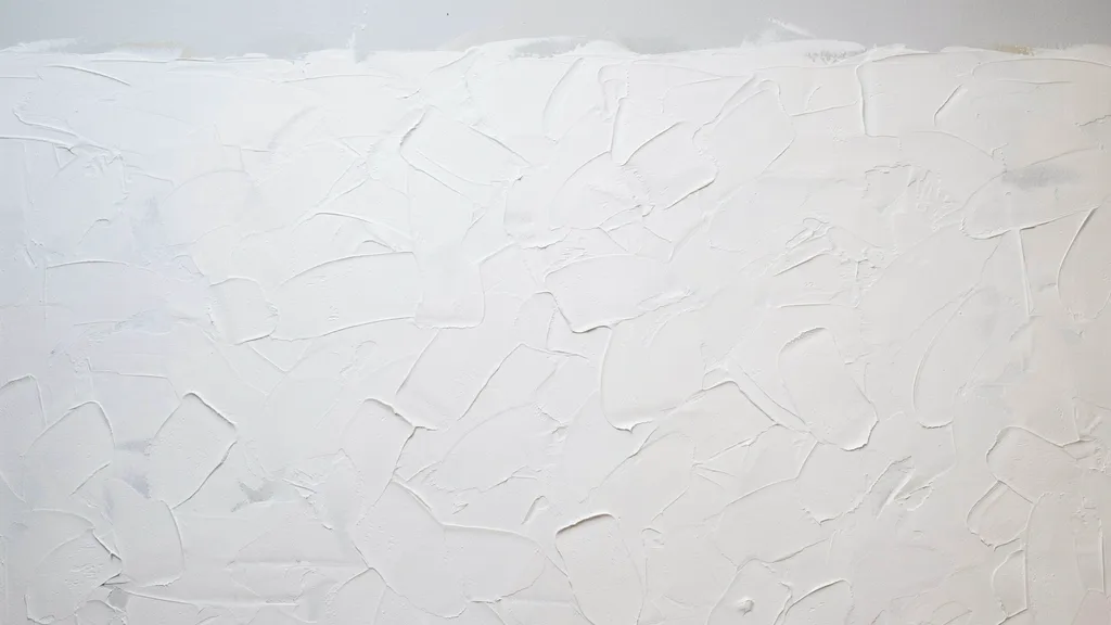 ceiling with slap brush texture showing random bold brush patterns creating artistic and unique surface appearance.